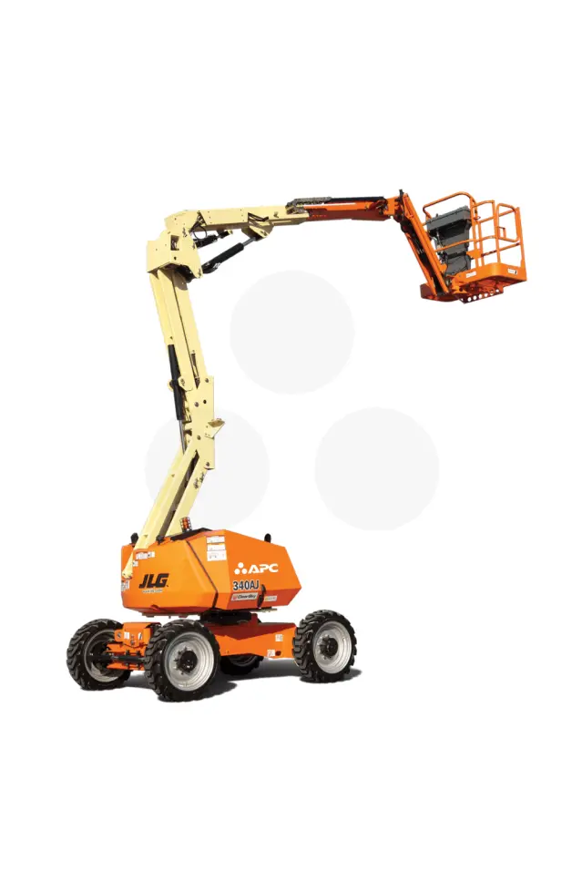 Plataforma elevatória articulada JLG EC340AJ 4X4 Grupo APC